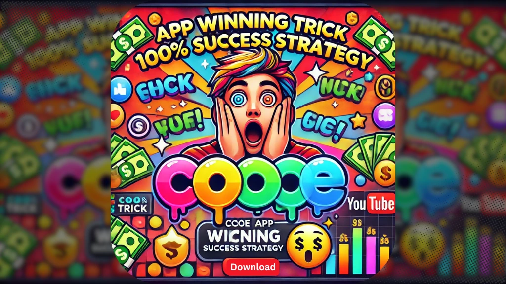 Discover the best COOE APP Winning Tricks to earn ₹500-₹1000 daily. Learn color prediction strategies, game patterns, and expert tips to maximize your earnings.